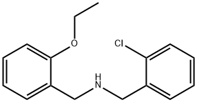 1-(2-CHLOROPHENYL)-N-(2-ETHOXYBENZYL)METHANAMINE Struktur