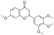 7,3',4',5'-TETRAMETHOXYFLAVANONE Struktur