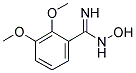 N-HYDROXY-2,3-DIMETHOXY-BENZAMIDINE Struktur