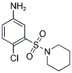 4-CHLORO-3-(PIPERIDIN-1-YLSULFONYL)ANILINE Struktur