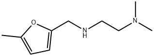 N,N-DIMETHYL-N'-(5-METHYL-FURAN-2-YLMETHYL)-ETHANE-1,2-DIAMINE Struktur