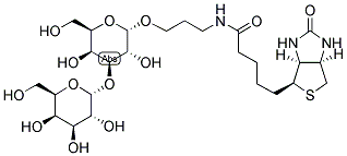 BIOTIN-ALPHA-1,3-GALACTOBIOSE Struktur