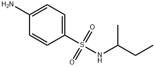 4-AMINO-N-(SEC-BUTYL)BENZENESULFONAMIDE Struktur