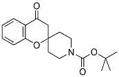 4-OXO-2-SPIRO(N-BOC-PIPERIDINE-4-YL)-BENZOPYRAN Struktur