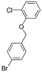 4-BROMOBENZYL-(2-CHLOROPHENYL)ETHER Struktur