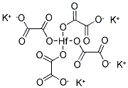 POTASSIUM TETRAOXALATOHAFNATE(IV) Struktur