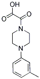 [4-(3-METHYLPHENYL)PIPERAZIN-1-YL](OXO)ACETIC ACID Struktur