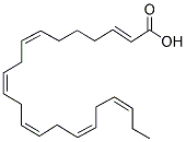 2(E),7(Z),10(Z),13(Z),16(Z),19(Z)-DOCOSAHEXAENOIC ACID Struktur