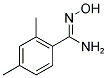 N-HYDROXY-2,4-DIMETHYL-BENZAMIDINE Structure