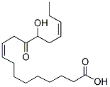 13-HYDROXY-12-OXO-9(Z),15(Z)-OCTADECADIENOIC ACID Struktur