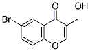 6-BROMO-3-(HYDROXYMETHYL)-4H-CHROMEN-4-ONE Struktur