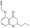 2-PROPYL-5-PROP-2-YNYLOXY-4H-CHROMANO-4-ONE Struktur