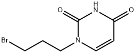 1-(3-BROMO-PROPYL)-1H-PYRIMIDINE-2,4-DIONE Struktur