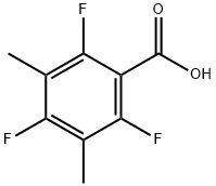 2,4,6-TRIFLUORO-3,5-DIMETHYLBENZOIC ACID Structure