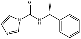 N-[(R)-(+)-1-PHENYLETHYL]IMIDAZOLE-1-CARBOXAMIDE Struktur