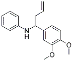 [1-(3,4-DIMETHOXY-PHENYL)-BUT-3-ENYL]-PHENYL-AMINE Struktur