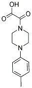 [4-(4-METHYLPHENYL)PIPERAZIN-1-YL](OXO)ACETIC ACID Struktur