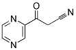 3-OXO-3-PYRAZIN-2-YL-PROPIONITRILE Struktur