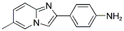 4-(6-METHYLIMIDAZO[1,2-A]PYRIDIN-2-YL)PHENYLAMINE Struktur