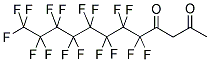 HEPTADECAFLUORO-2,4-DODECANEDIONE Struktur