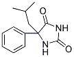 5-ISOBUTYL-5-PHENYL-IMIDAZOLIDINE-2,4-DIONE Struktur