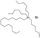 TRIHEXYL(TETRADECYL)PHOSPHONIUM BROMIDE Struktur