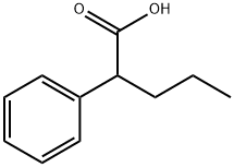 2-PHENYL-PENTANOIC ACID Struktur