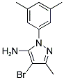 4-BROMO-1-(3,5-DIMETHYLPHENYL)-3-METHYL-1H-PYRAZOL-5-AMINE Struktur