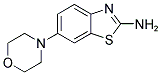 6-MORPHOLIN-4-YL-1,3-BENZOTHIAZOL-2-AMINE Struktur