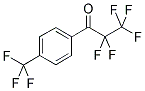 2,2,3,3,3-PENTAFLUORO-1-(4-TRIFLUOROMETHYLPHENYL)-PROPAN-1-ONE Struktur