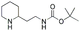 2-(BOC-2-AMINOETHYL)PIPERIDINE Struktur