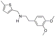 N-(2-(3,4-DIMETHOXYPHENYL)ETHYL)-N-((5-METHYLTHIEN-2-YL)METHYL)AMINE Struktur