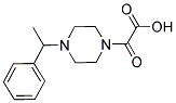 OXO[4-(1-PHENYLETHYL)PIPERAZIN-1-YL]ACETIC ACID Struktur