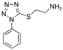 2-(1-PHENYL-1H-TETRAZOL-5-YLSULFANYL)-ETHYLAMINE Struktur