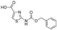 2-CBZ-AMINOTHIAZOLE-4-CARBOXYLIC ACID Struktur