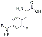 2-FLUORO-4-(TRIFLUOROMETHYL)-DL-PHENYLALANINE Struktur