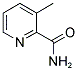 3-METHYL-PYRIDINE-2-CARBOXYLIC ACID AMIDE Struktur