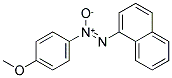 1-(4-METHOXYPHENYL)-2-(1-NAPHTHYL)DIAZENE 1-OXIDE Struktur