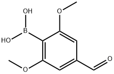 2,6-DIMETHOXY-4-FORMYLBENZENEBORONIC ACID Struktur