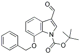 7-BENZYLOXY-3-FORMYLINDOLE-1-CARBOXYLIC ACID TERT-BUTYL ESTER Struktur