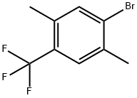 1-BROMO-2,5-DIMETHYL-4-TRIFLUOROMETHYL-BENZENE Struktur