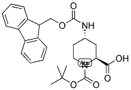 BOC-L-TRANSHOMOPRO(4-NH-FMOC) Struktur