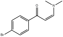 1-(4-BROMO-PHENYL)-3-DIMETHYLAMINO-PROPENONE Struktur