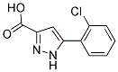 5-(2-CHLOROPHENYL)-1H-PYRAZOLE-3-CARBOXYLIC ACID Struktur