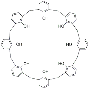 49,50,51,52,53,54,55,56-OCTAHYDROXYCALIX[8]ARENE Struktur