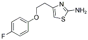 4-[2-(4-FLUOROPHENOXY)ETHYL]-1,3-THIAZOL-2-AMINE Struktur