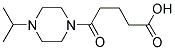 5-(4-ISOPROPYLPIPERAZIN-1-YL)-5-OXOPENTANOIC ACID Struktur