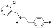 N-(2-CHLOROBENZYL)-2-(4-FLUOROPHENYL)ETHANAMINE Struktur