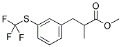 2-METHYL-(3-TRIFLUOROMETHYL-THIOPHENYL)-PROPANECARBOXYLIC ACID METHYL ESTER Struktur