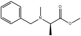 N-BENZYL-N-METHYL-D-ALANINE METHYL ESTER HYDROCHLORIDE Struktur